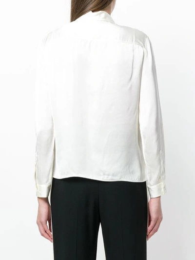 Shop The Gigi Long Sleeve Shirt - White