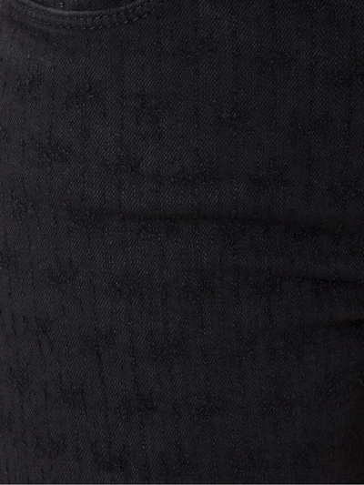 Shop Brocken Bow Distressed Effect Skinny Jeans In Black
