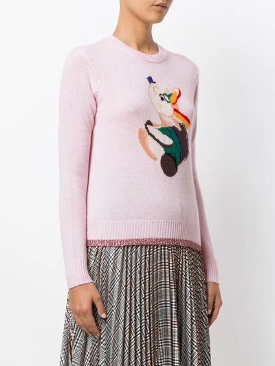 Shop Coach Intarsia Knit Jumper