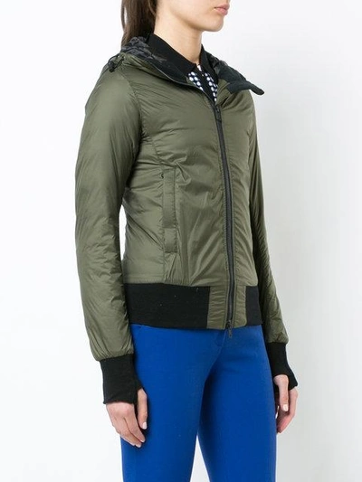 Shop Canada Goose Hooded Zipped Jacket