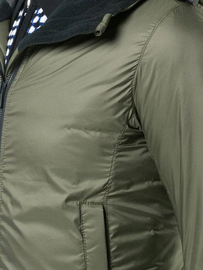 Shop Canada Goose Hooded Zipped Jacket