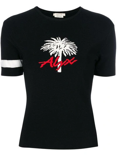 Shop Alyx Palm Three Knitted T In 001 Black