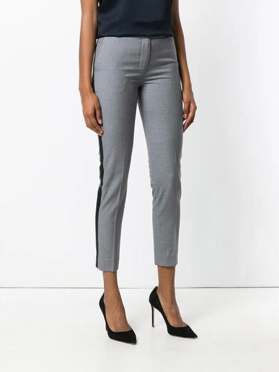 Shop Styland Cropped Tailored Trousers In 6199 Grey