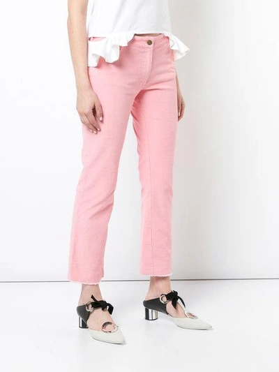 Shop Harvey Faircloth Cropped Jeans