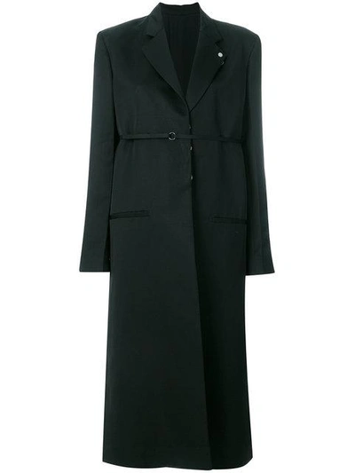Shop Alyx Single Breasted Coat In Black