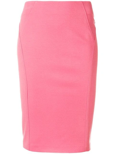 Shop Pinko Fitted Pencil Skirt