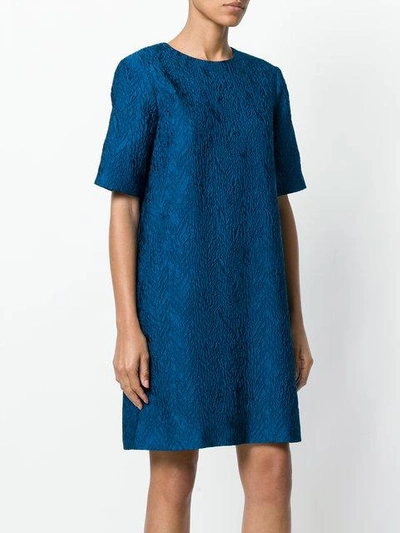 Shop Marni Textured Shift Dress