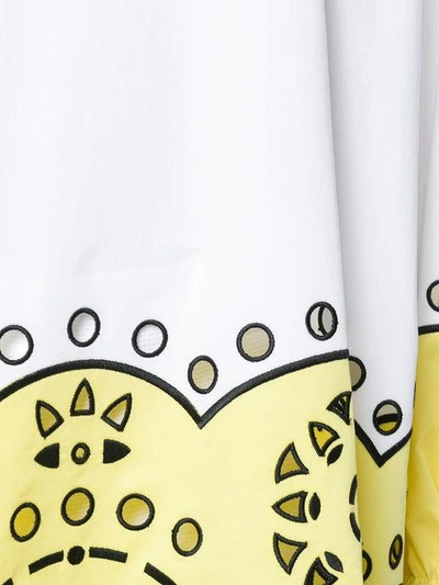 Pucci Crocheted Design Blouse In White