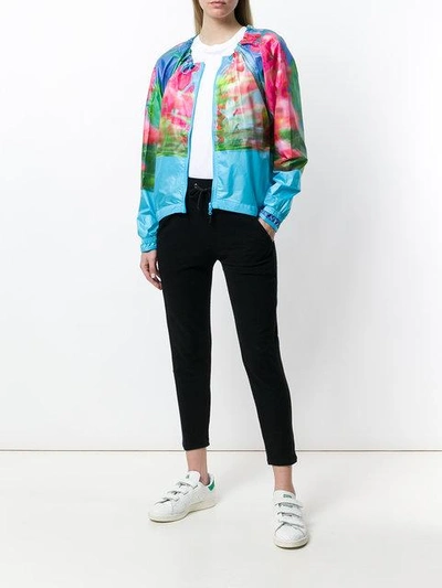 Adidas By Stella Mccartney Run Adizero Jacket In Mirror Blue-smc 