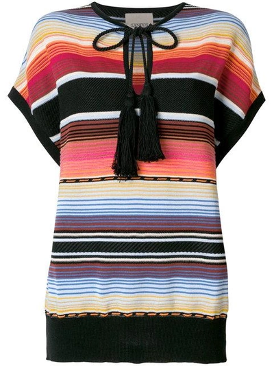 Shop Laneus 'mexico' T-shirt In Multicolour