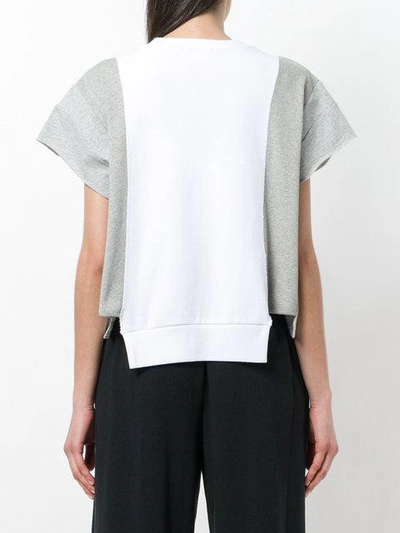 Shop Alexander Wang T Waffle Colour Block T