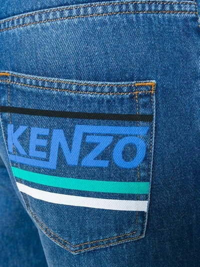 Shop Kenzo Boyfriend Jeans In Blue