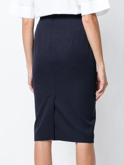 Shop Alexander Mcqueen Pencil Skirt