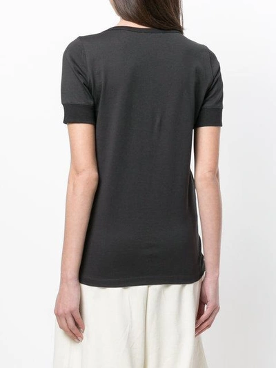 Shop Aalto Embroidered T-shirt - Black