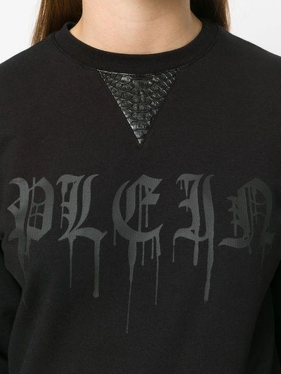 Shop Philipp Plein Gaiya Sweatshirt In Black