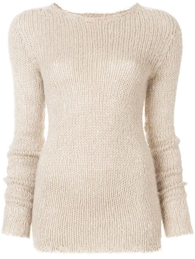 Shop Rick Owens Chunky Knit Sweater