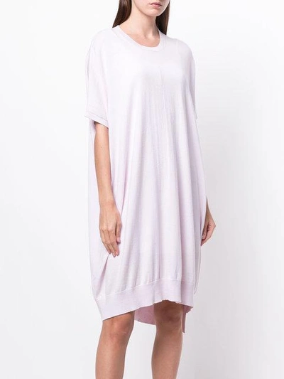 Shop Allude Sweater Dress In Pink