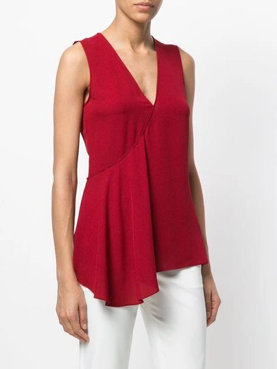 Shop Theory Fluid Tank Top - Red