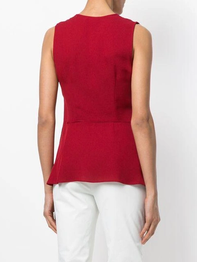 Shop Theory Fluid Tank Top - Red