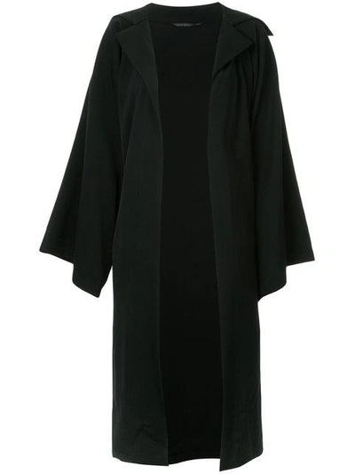 Pre-owned Yohji Yamamoto Vintage Dissected Underarm Coat In Black