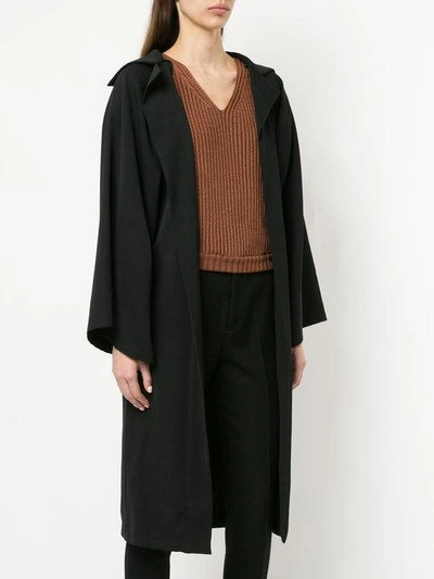 Pre-owned Yohji Yamamoto Vintage Dissected Underarm Coat In Black