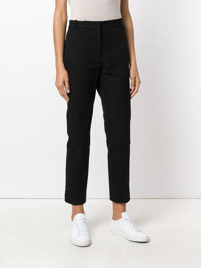 cropped tailored trousers