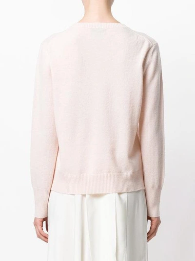 Shop Cashmere In Love Jumper In Pink