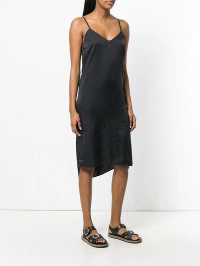 Shop Andrea Ya'aqov Spaghetti Strap Shift Dress - Black