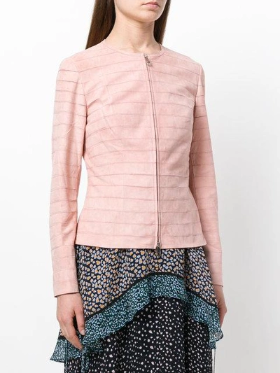 Shop Desa Fitted Panel Jacket In Pink