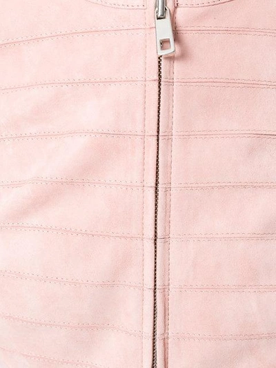 Shop Desa Fitted Panel Jacket In Pink