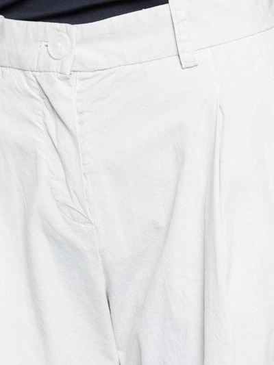 Shop Nili Lotan Wide-leg Palazzo Trousers In White