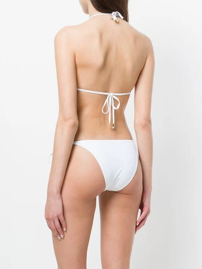 Shop Gentry Portofino Triangle Lurex Bikini Top