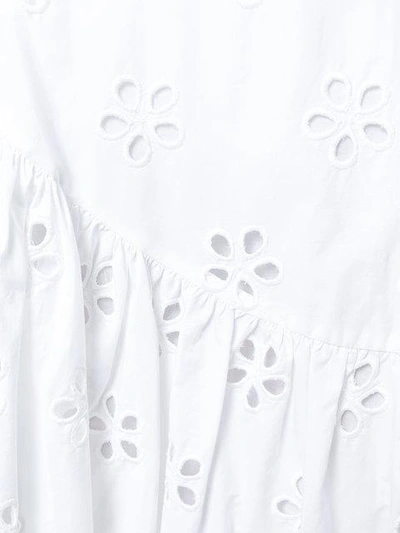 Shop Simone Rocha Broderie Anglaise Skirt In White