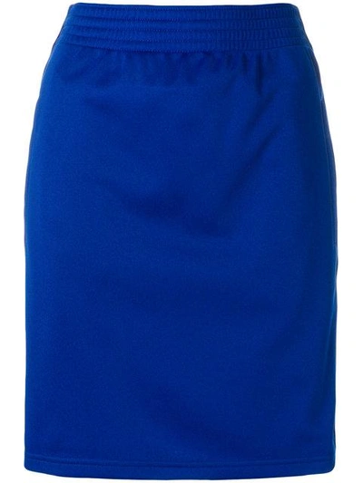 Shop Givenchy Fitted Short Skirt In Blue