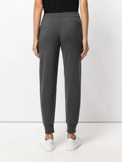 Shop Jo No Fui High Waisted Track Pants In Grey