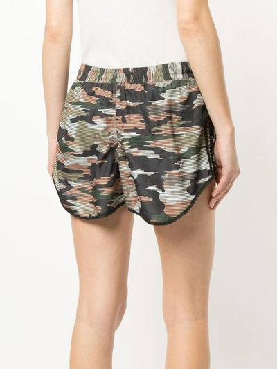 Shop The Upside Sport Camouflage Shorts - Multicolour