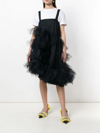 Shop Simone Rocha Tulle Full Dress - Black
