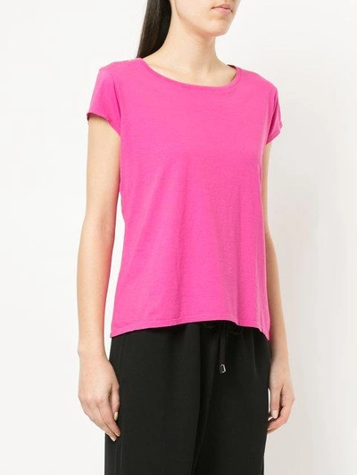 Shop Mads N0rgaard Short Sleeve T-shirt In Pink