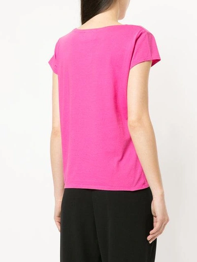 Shop Mads N0rgaard Short Sleeve T-shirt In Pink