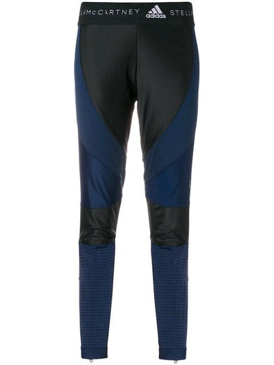 Shop Adidas By Stella Mccartney Bandage Compression Leggings In Black