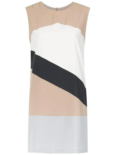 Shop Olympiah Panelled Short Dress X Silvia Braz In Multicolour