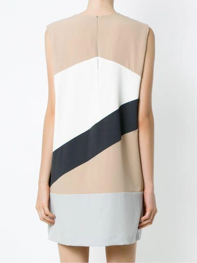 Shop Olympiah Panelled Short Dress X Silvia Braz In Multicolour