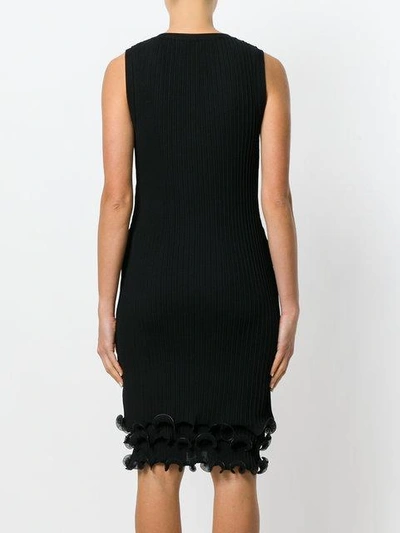 Shop Givenchy Ruffle Detail Pleated Dress