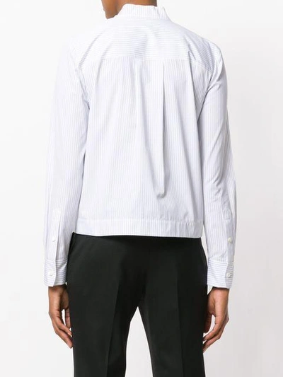 Shop Theory Pinstripe Shirt - White