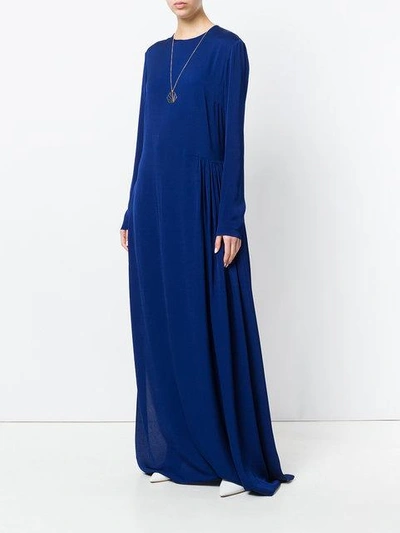Shop Stella Mccartney Full-length Gown - Blue