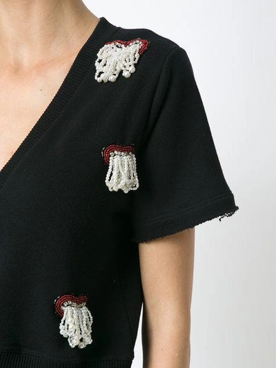 Shop Andrea Bogosian Embroidered Top