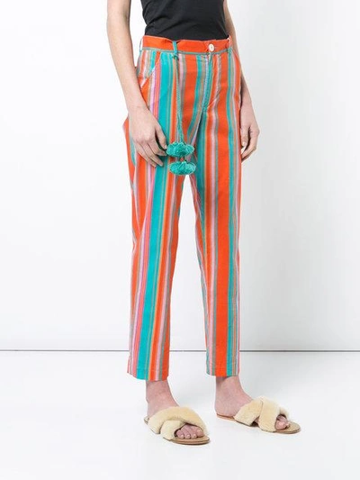 Shop Figue Zuri Trousers - Multicolour