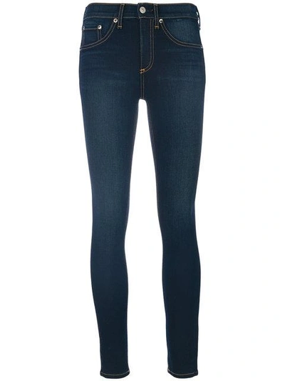 Shop Rag & Bone /jean High Waisted Skinny Jeans - Blue