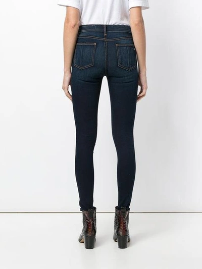 Shop Rag & Bone /jean High Waisted Skinny Jeans - Blue