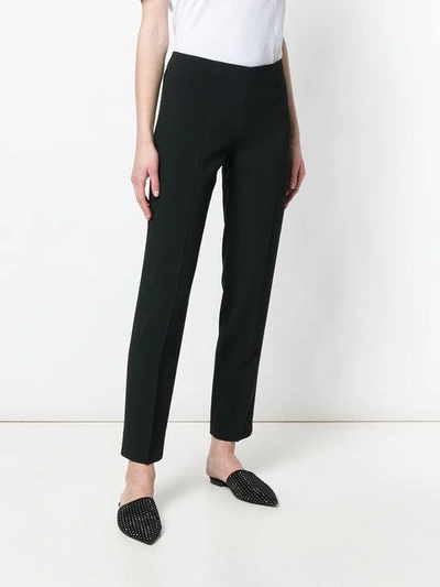 Shop Incotex Slim-fit Trousers In Black